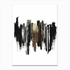 Abstract Cityscape 9 Canvas Print