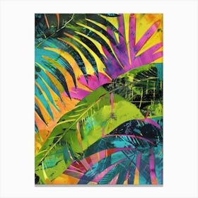 Tropical Leaves Canvas Print Canvas Print