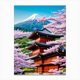 Mt Fuji Japan Canvas Print