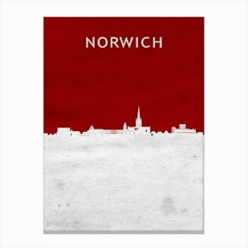 Norwich England Canvas Print