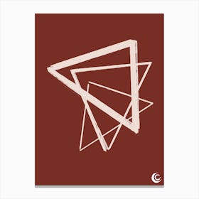 Triangle (Shapes) Canvas Print