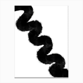 Minimal Black and White Abstract vol. 3 Canvas Print