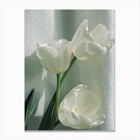 Tulip Art 1 Canvas Print