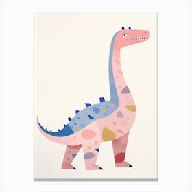 Nursery Dinosaur Art Saltasaurus 2 Canvas Print