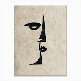 Face Of A Woman 95 Canvas Print