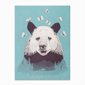 Lets Bear Friends in Canvas Print