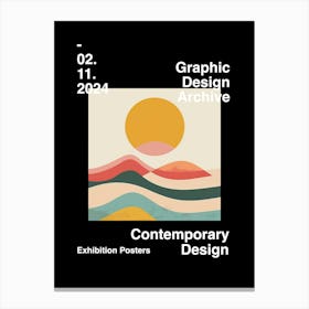 Graphic Design Archive Poster 04 Canvas Print