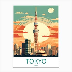 Tokyo Japan Travel 1 Canvas Print