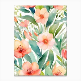 Fresh Spring Botanicals Canvas Print