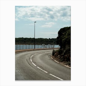 Cap d'Antibes Road to Nowhere Canvas Print