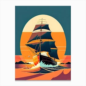 Sailing Canvas Print