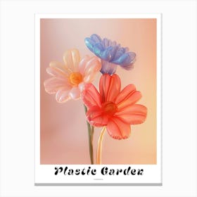 Dreamy Inflatable Flowers Poster Cineraria 4 Canvas Print