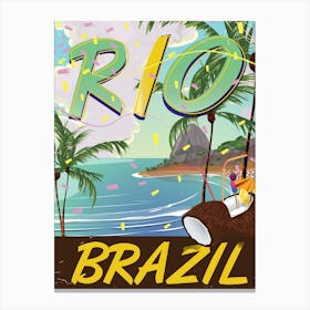 Rio Brazil 1 Canvas Print