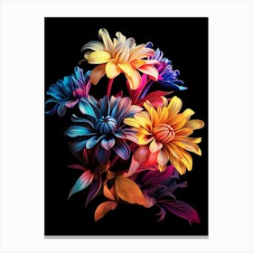 Colorful Flowers 2 Canvas Print