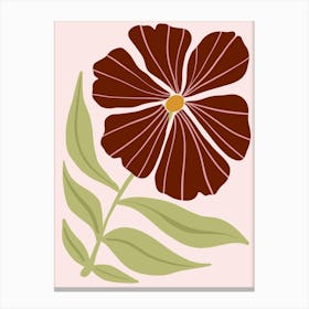 Hibiscus Flower 3 Canvas Print