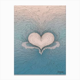 Heart Of The Ocean 4 Canvas Print