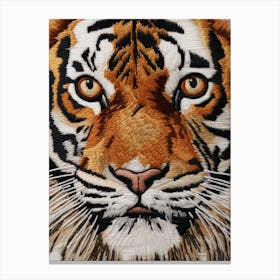 Tiger Face Canvas Print