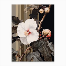 Flower Illustration Camellia 4 Canvas Print