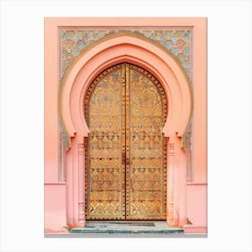 Pink Door 2 Canvas Print