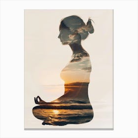 Meditation Yoga Canvas Print