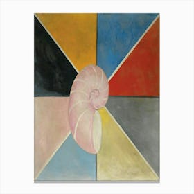 Hilma af Klint - The Swan, No. 19, Group IX-SUW Canvas Print