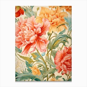 Floral Wallpaper 60 Canvas Print