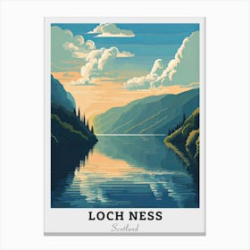 Loch Ness Travel Canvas Print
