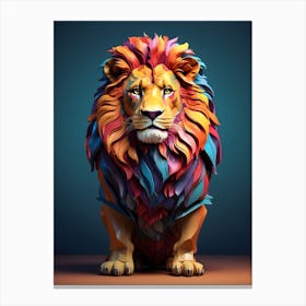 Majestic Lion Canvas Print