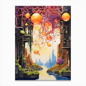 Cityscape 4 Canvas Print