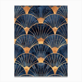 Deco Fans 1 Canvas Print