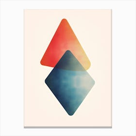 Triangles Canvas Print