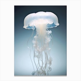 Turritopsis Dohrnii Importal Jellyfish Watercolour 2 Canvas Print