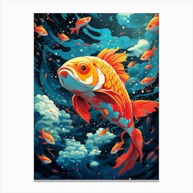 Koi Fish Canvas Print