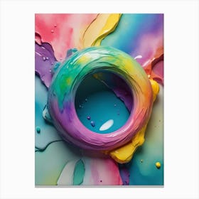 Rainbow Ring 2 Canvas Print