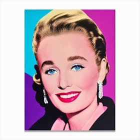 Patricia Neal Pop Movies Art Movies Canvas Print