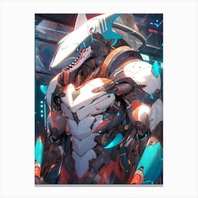 Overwatch Shark Canvas Print