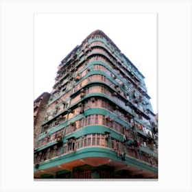 Sham Shui Po, Hong Kong Canvas Print