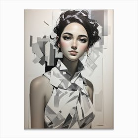 Portrait Of A Woman Canvas Print