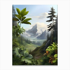 Landscape Painting Canvas Print