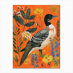 Spring Birds Common Loon 1 Canvas Print