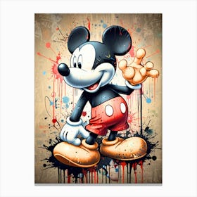 Mickey Mouse 1 Canvas Print