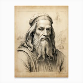 Leonardo Da Vinci 2 Canvas Print
