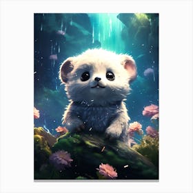 Cute Panda Canvas Print