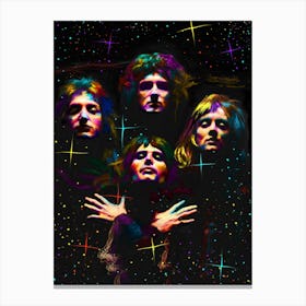 Queen rock band Canvas Print