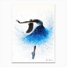 Crystal Fountain Dance New Canvas Print
