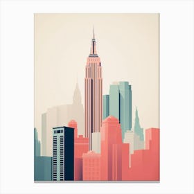 new york skyline Canvas Print