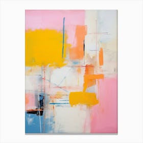 Colorful Abstract Painting Canvas Print