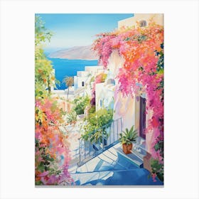 Terrace View Wall Print Canvas Print