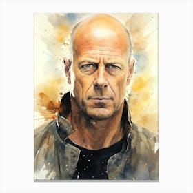 Bruce Willis (2) Canvas Print