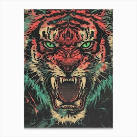 Tiger Art 1 Canvas Print